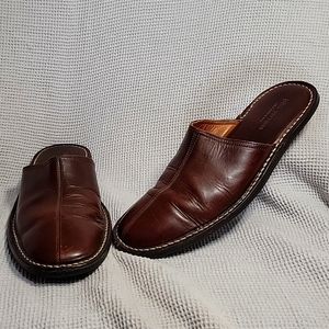 John Varvatos Genuine leather driving sandals M sz9.5